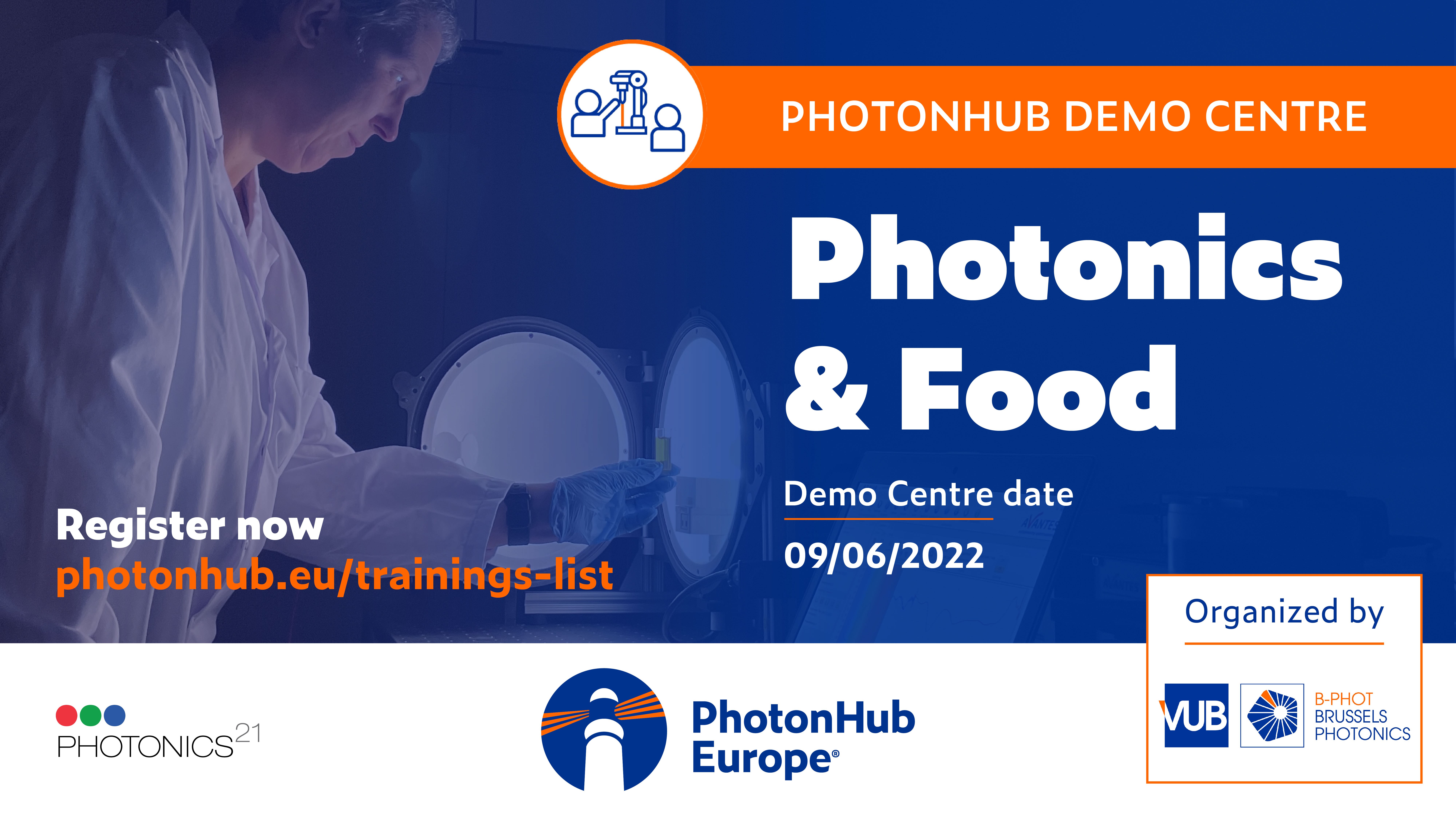 Photon Hub Photonics Food B PHOT Demo Center VUB 01