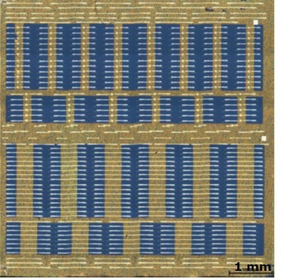 Graphene on silicon chip