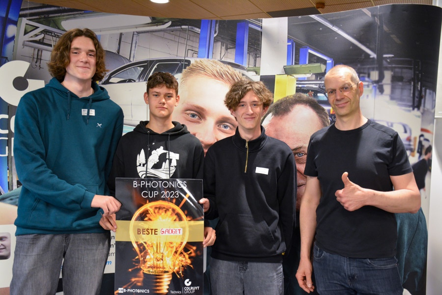 B Photonics Cup 2023 slotevent VUB B PHOT Brussels Photonics Colruyt Group Technics67